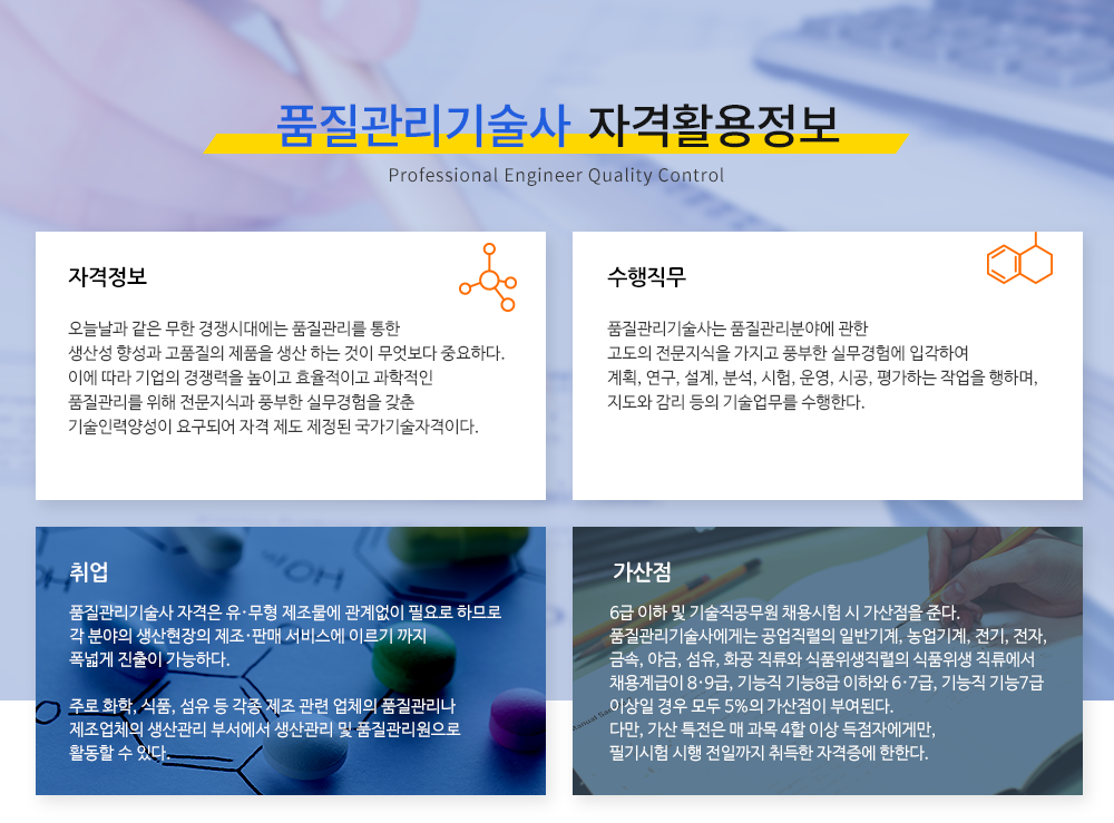 품질관리기술사 강의목차